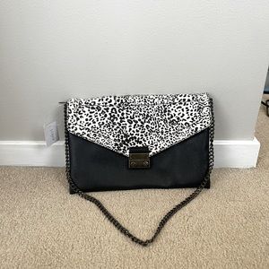 NWT Leopard Print JCrew Shoulder Bag